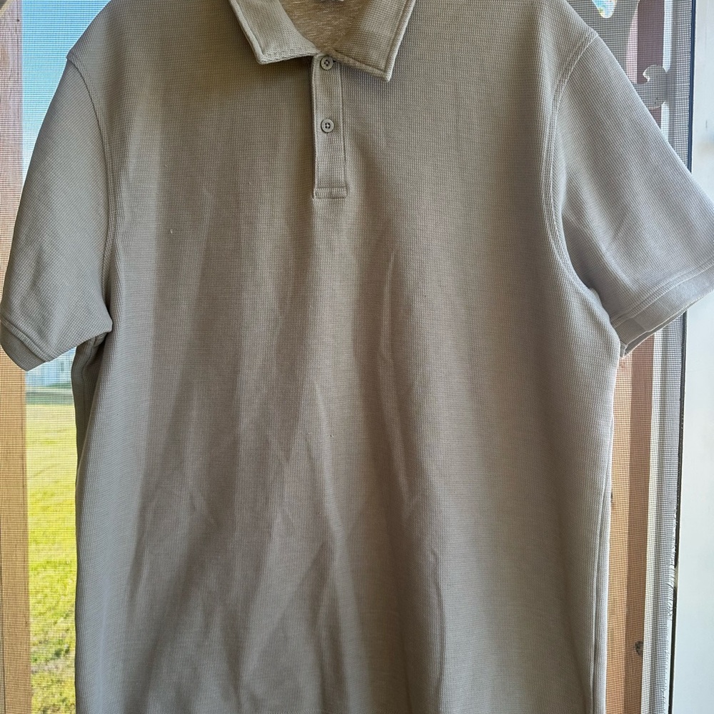 Men's Gray Polo Shirt